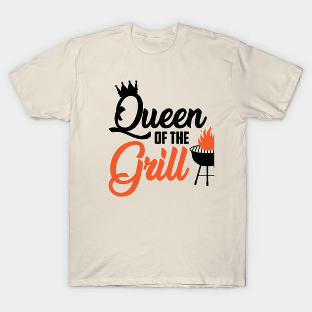 Queen Grilling T-Shirt by Socity Shop